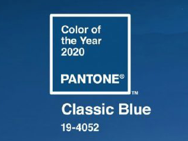 Pantone 發布 2020 年度流行色 -- Classic Blue 經典藍