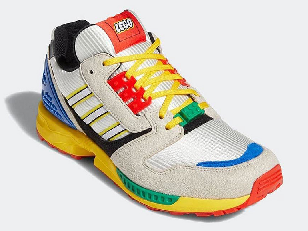 Adidas x LEGO -- ZX 8000 運動鞋與樂高的聯名
